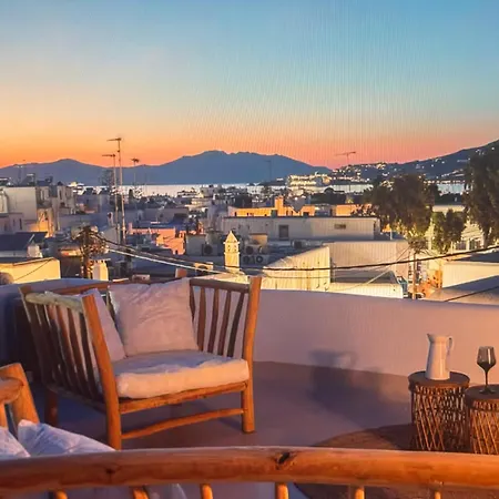 Amazing Views In Mykonos Lägenhet *