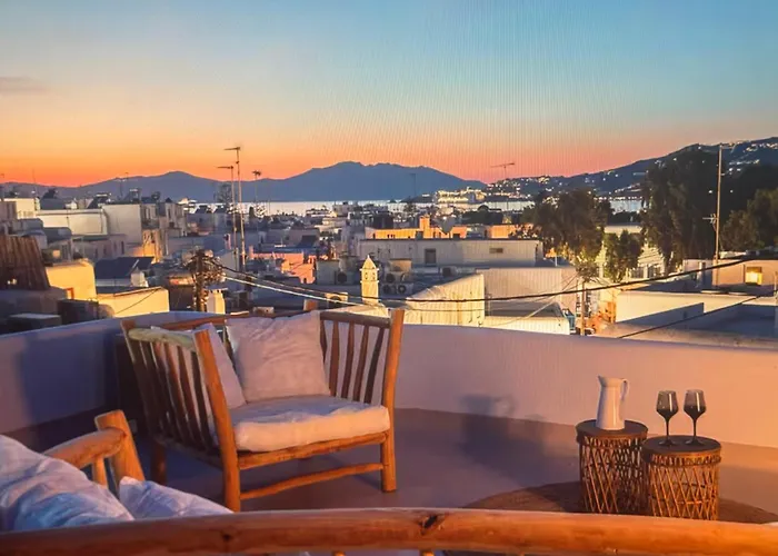 Amazing Views In Mykonos شقة *